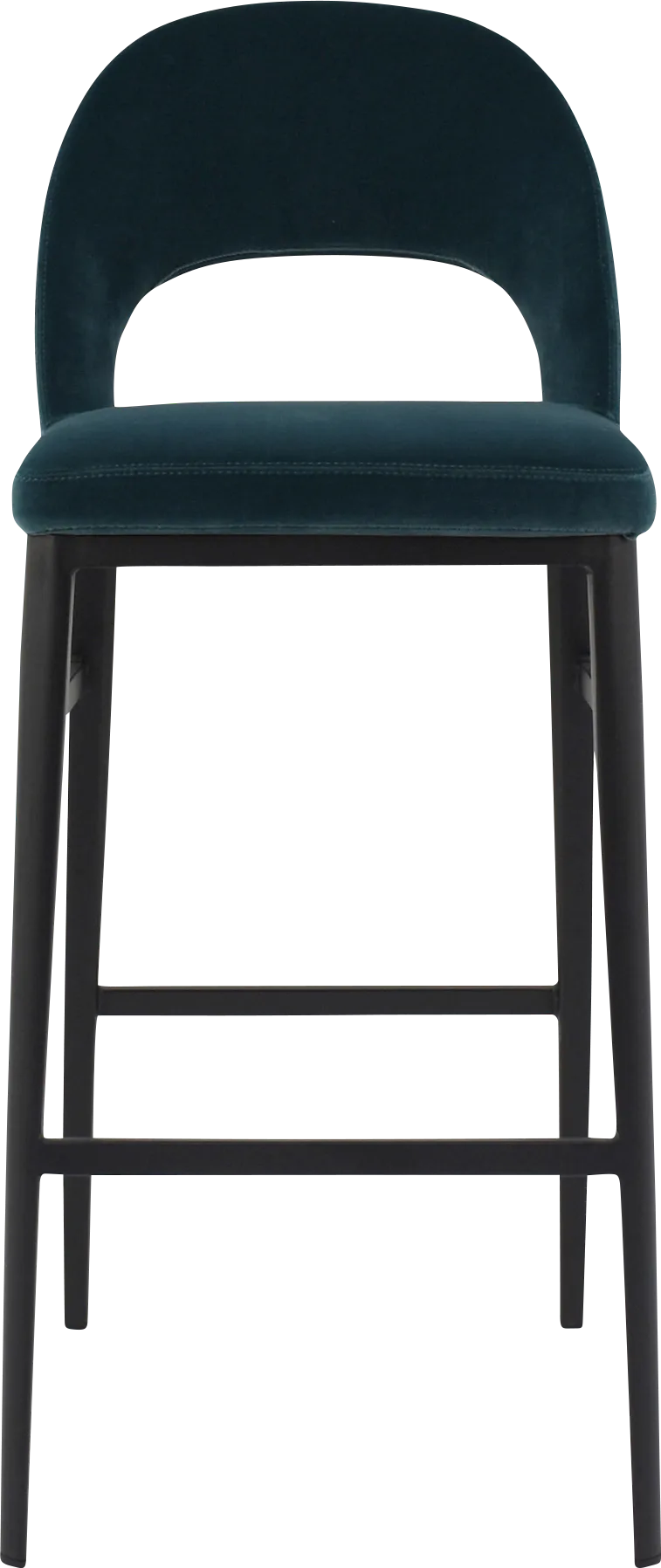 Elias Court Teal Barstool - Thumbnail - Image 1