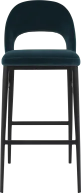 Elias Court Teal Barstool