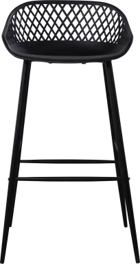 Belcross Black Outdoor Barstool