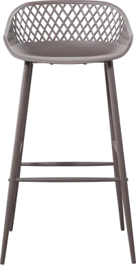 Belcross Gray Outdoor Barstool