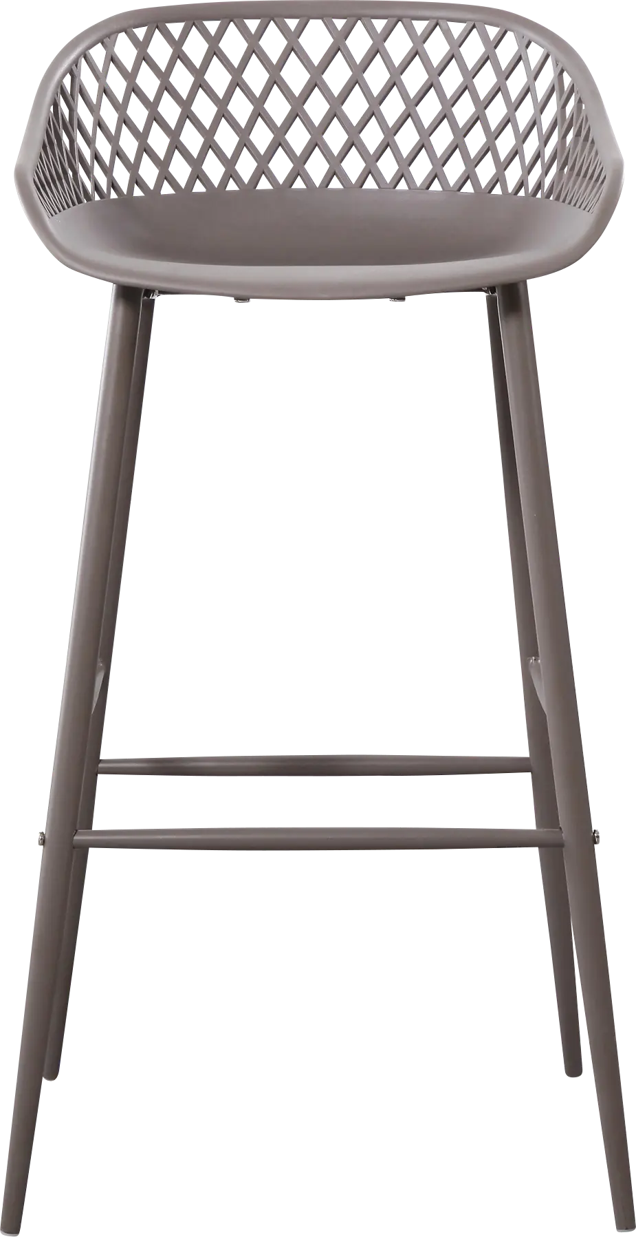 Belcross Gray Outdoor Barstool