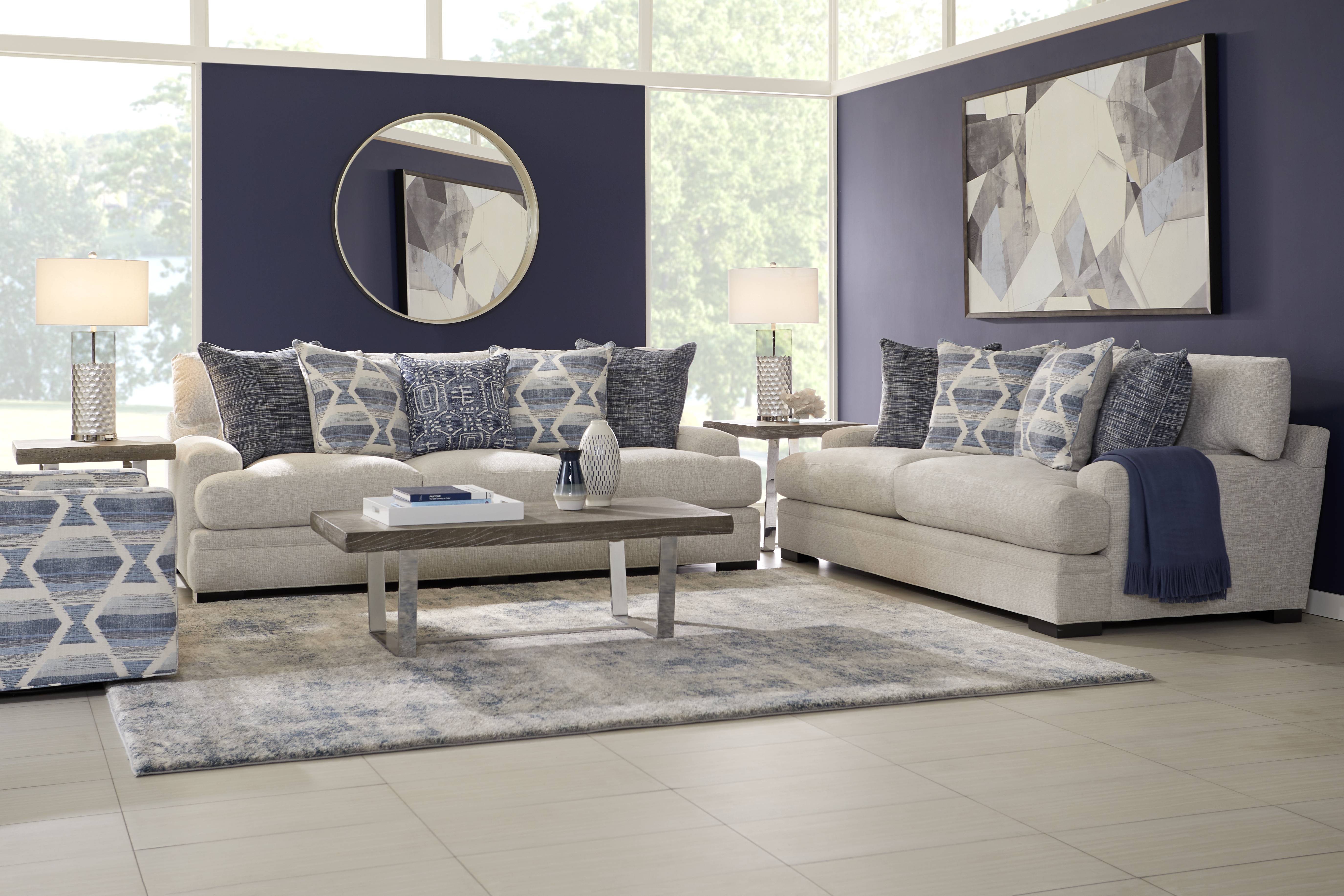Bedford Park Ivory 8 Pc Living Room - Thumbnail - Image 1