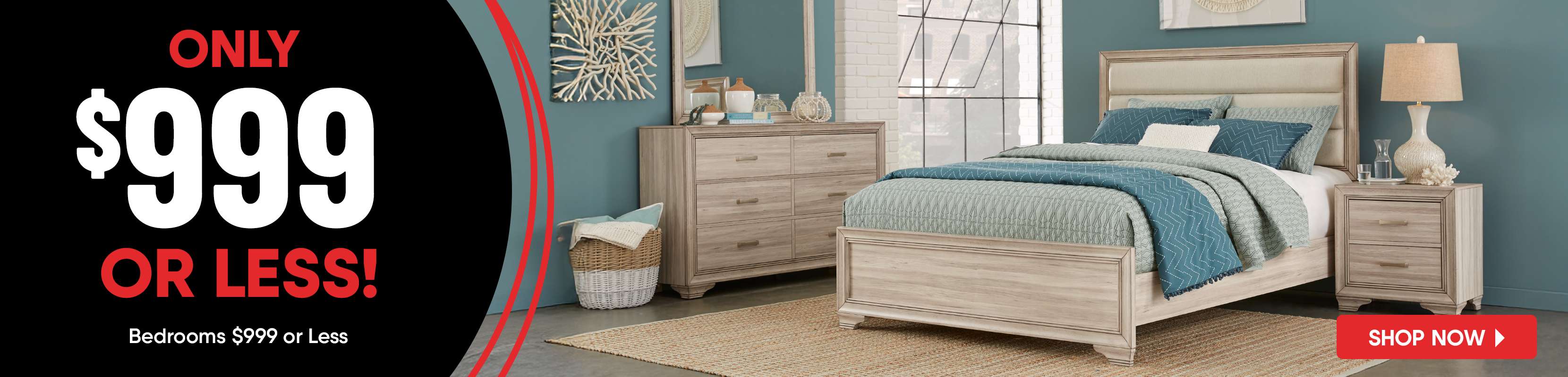 ONLY $999 OR LESS! Bedrooms $999 or Less.