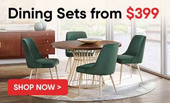 Dining Sets from $399. Shop Now >
