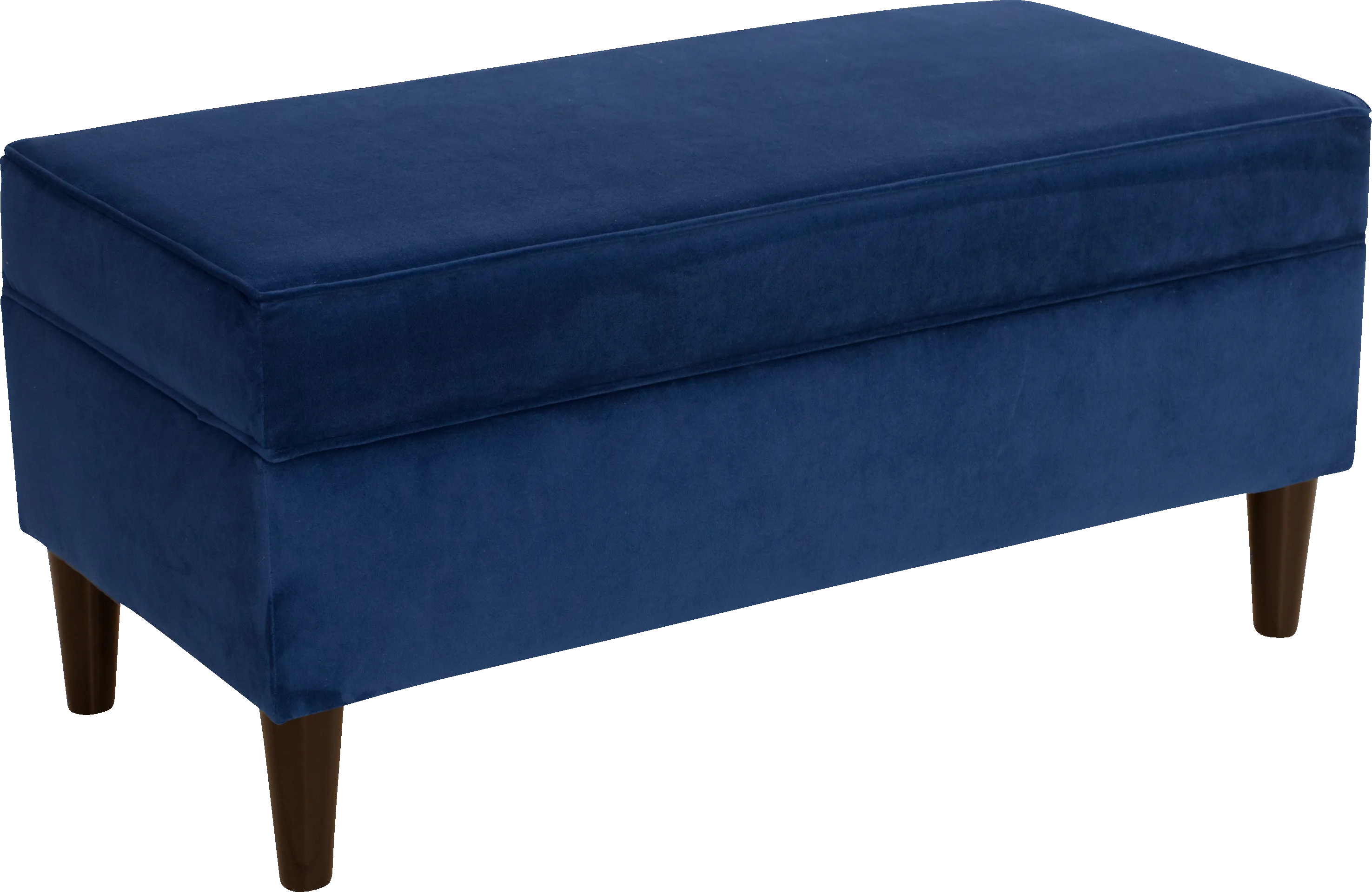Aviana Navy Storage Bench - Thumbnail - Image 1