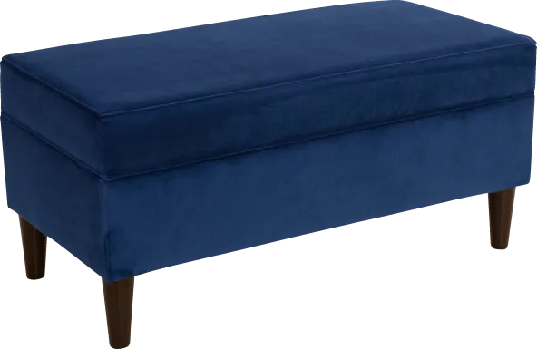 Aviana Navy Storage Bench