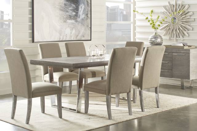 San Francisco Gray Dining Table - Thumbnail - Image 3