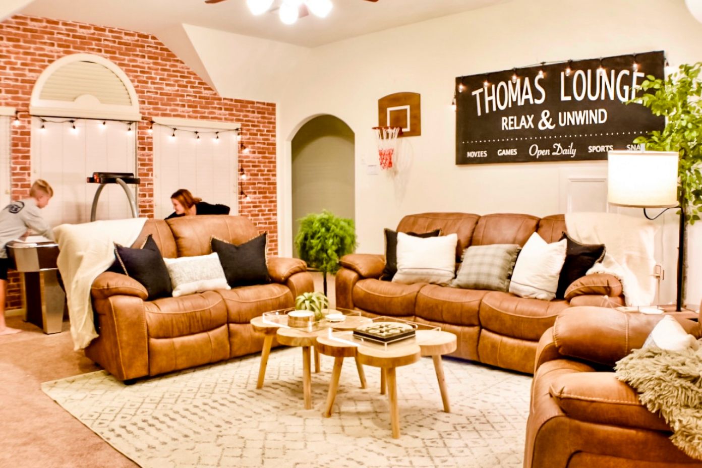 tan couch