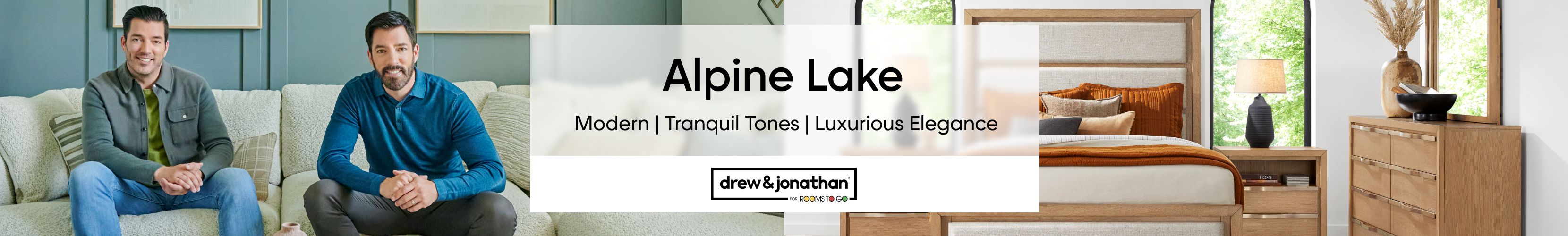 Alpine Lake. Modern furniture collection by Drew & Jonathan.
