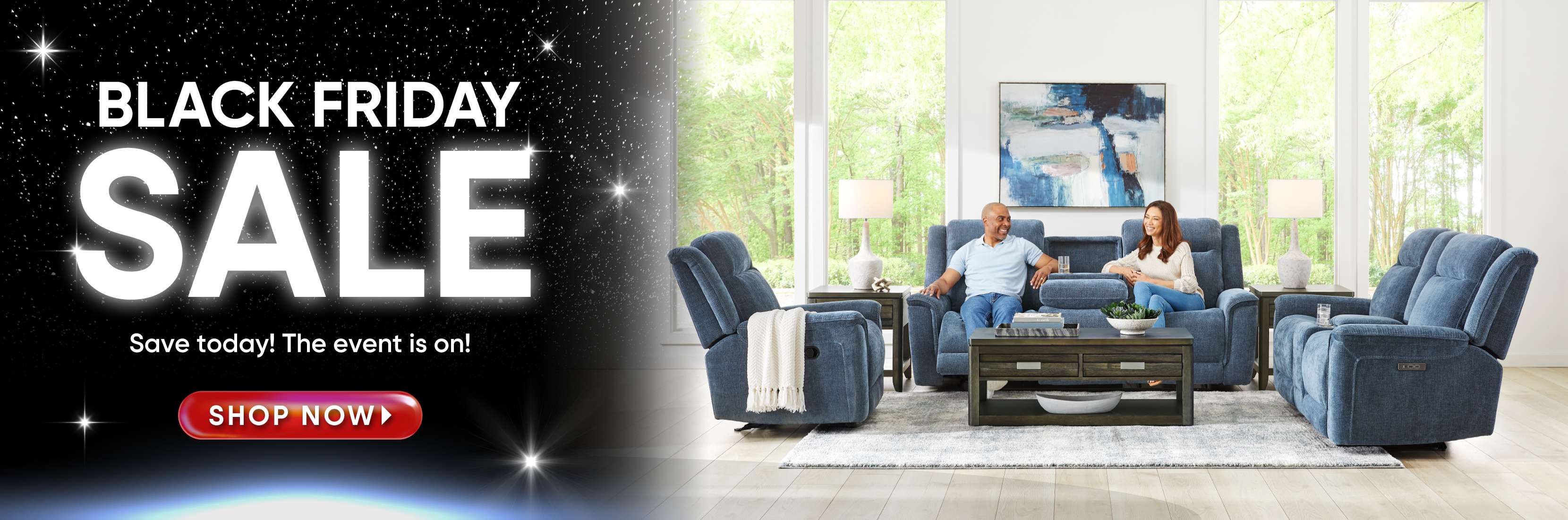 BLACK FRIDAY SALE. Save today! The event is on!
