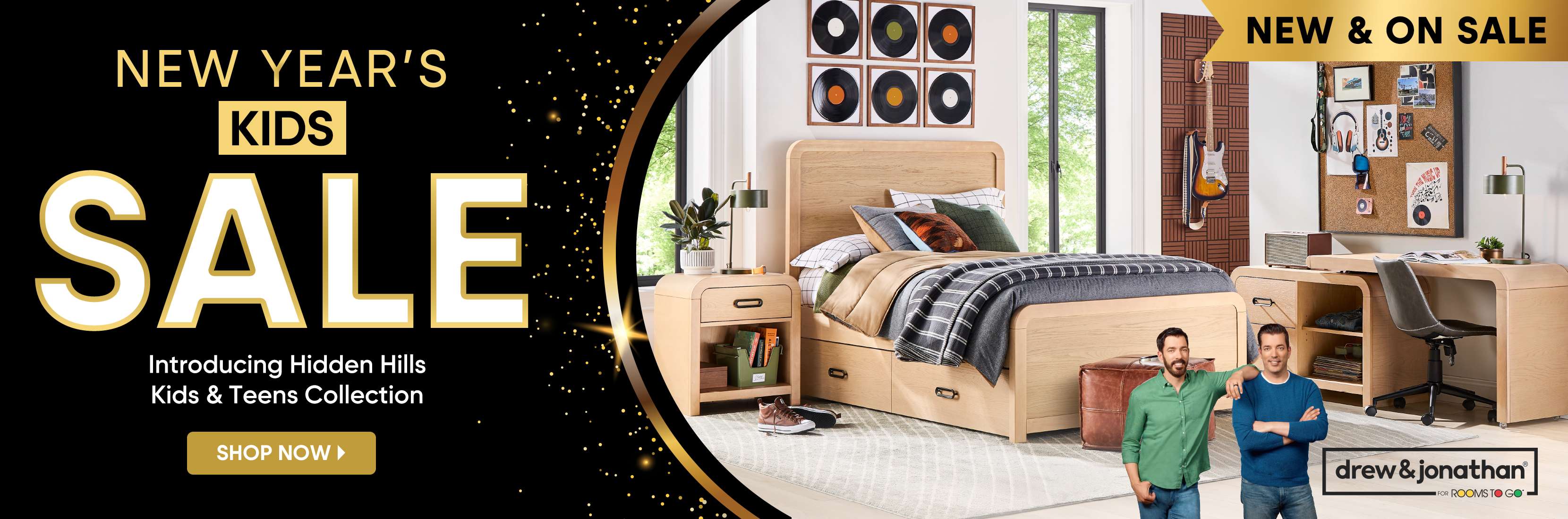 NEW YEAR'S KIDS SALE. Introducing Hidden Hills Kids & Teens Collection.