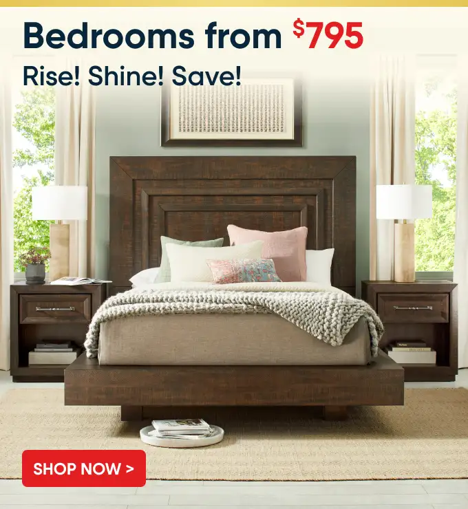 Bedrooms from $795. Shop Now.
