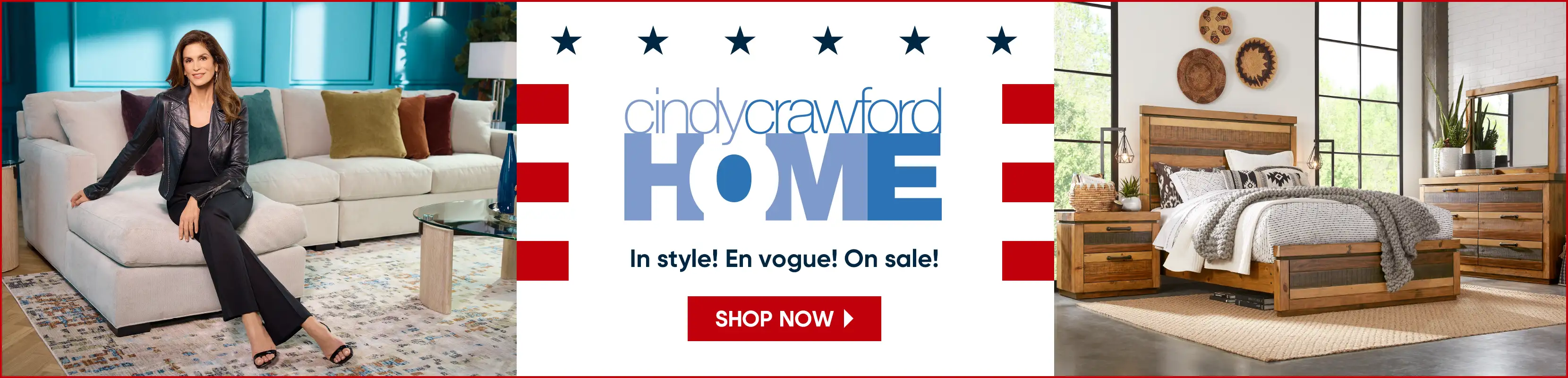 cindy crawford HOME. In style! En vogue! On sale! Shop now.
