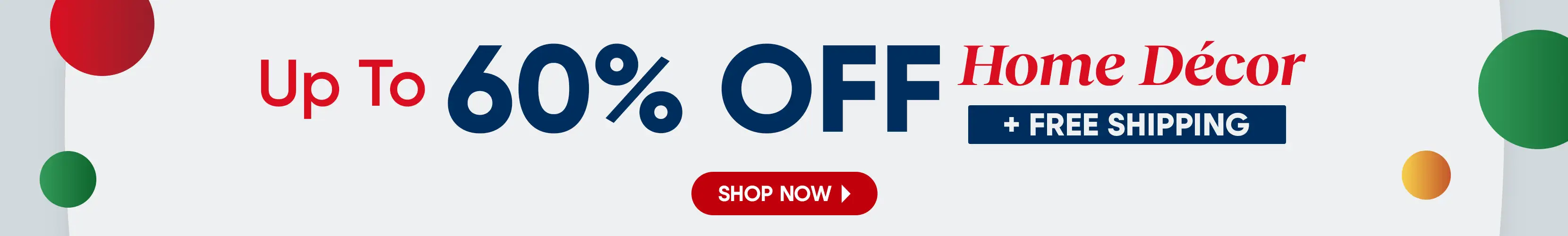 Up To 60% OFF Home Décor + FREE SHIPPING. Shop Now.