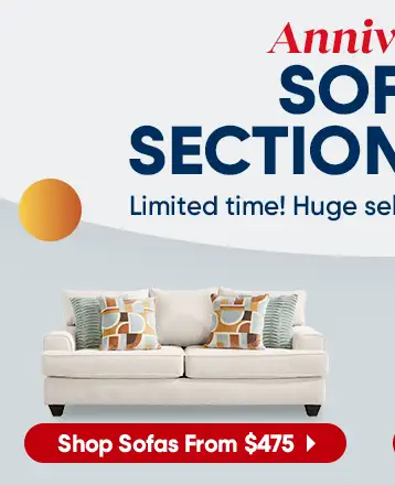 Anniversary Sofa Section. Shop Sofas From $475.
