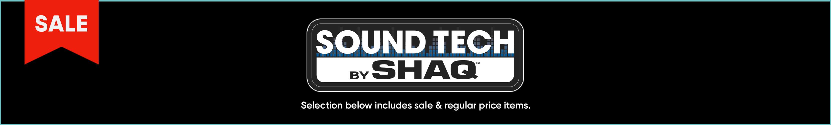 SALE SOUND TECH BY SHAQ. Selection below includes sale & regular price items.
