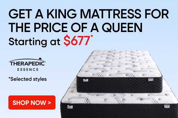 Get a king mattress for the price of a queen, starting at $677. Shop now.
