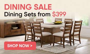 DINING SALE: Dining Sets from $399. Shop Now.
