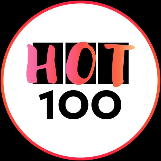 HOT 100 logo.
