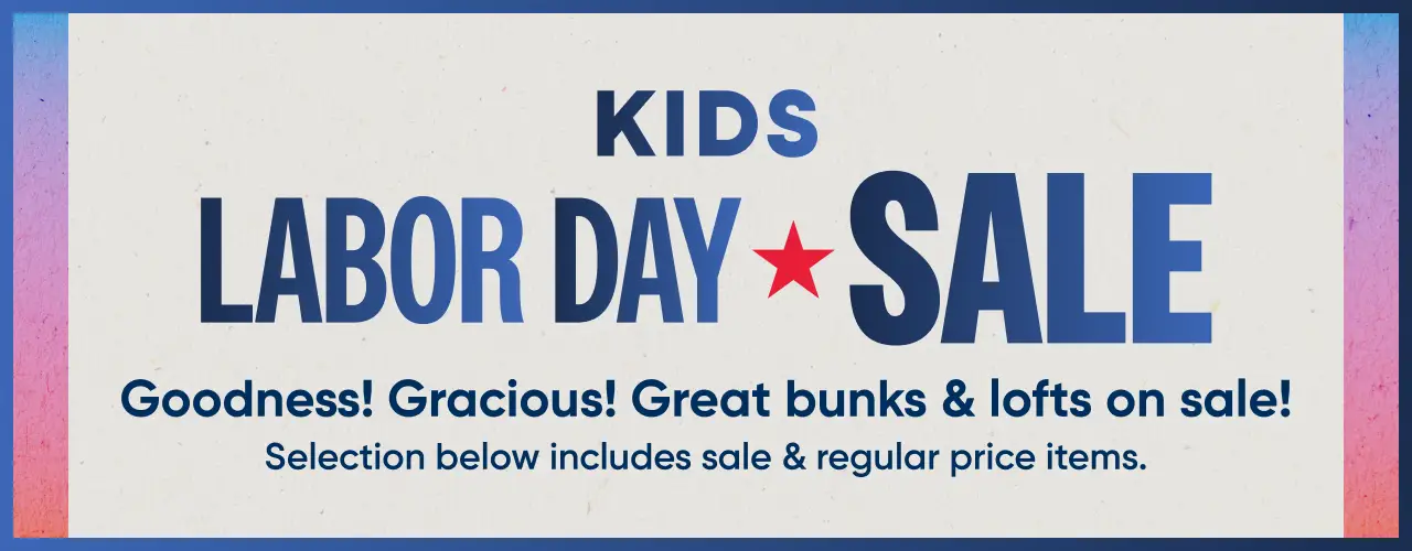 Kids Labor Day Sale: Goodness! Gracious! Great bunks & lofts on sale! Selection below includes sale & regular price items.