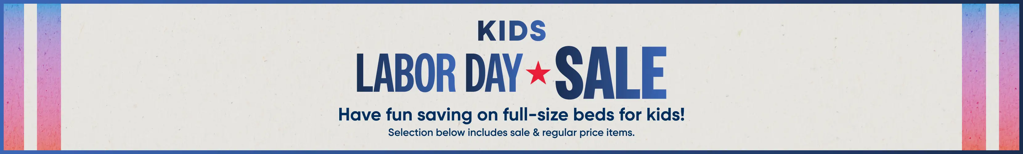 Kids Labor Day Sale: Have fun saving on full-size beds for kids! Selection below includes sale & regular price items.
