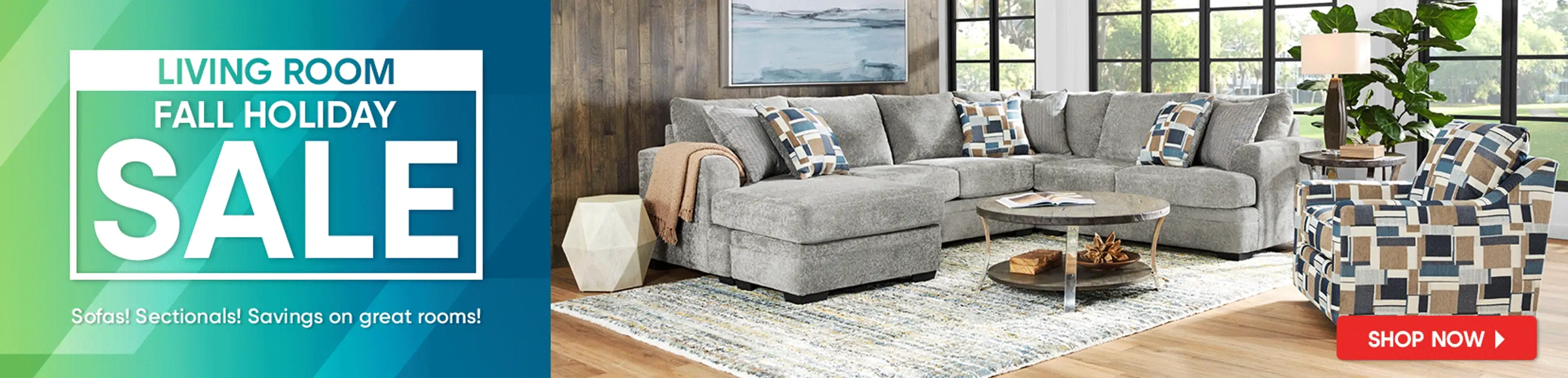 LIVING ROOM FALL HOLIDAY SALE. Shop now for sofas and sectionals.
