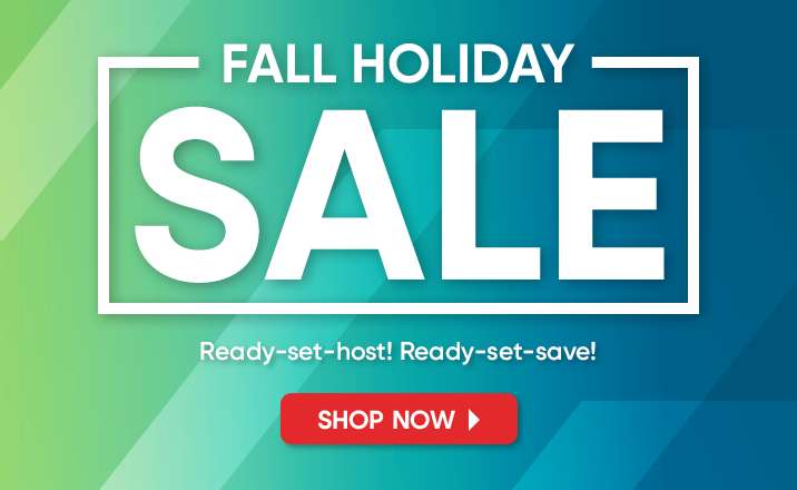 FALL HOLIDAY SALE. Shop Now.
