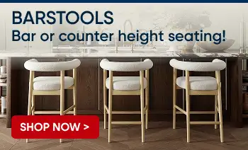 BARSTOOLS. Shop Now > Bar or counter height seating!