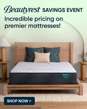 Beautyrest SAVINGS EVENT. Incredible pricing on premier mattresses!
