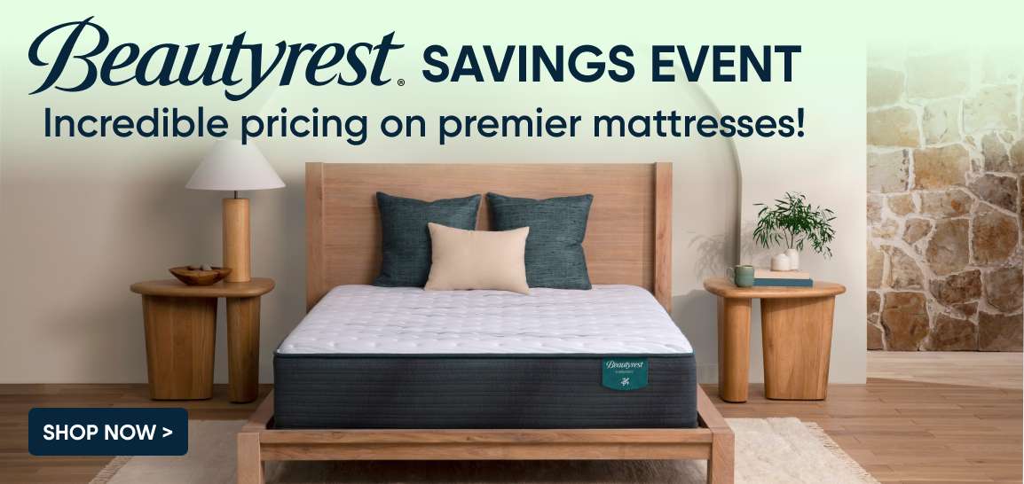 Beautyrest SAVINGS EVENT. Incredible pricing on premier mattresses!
