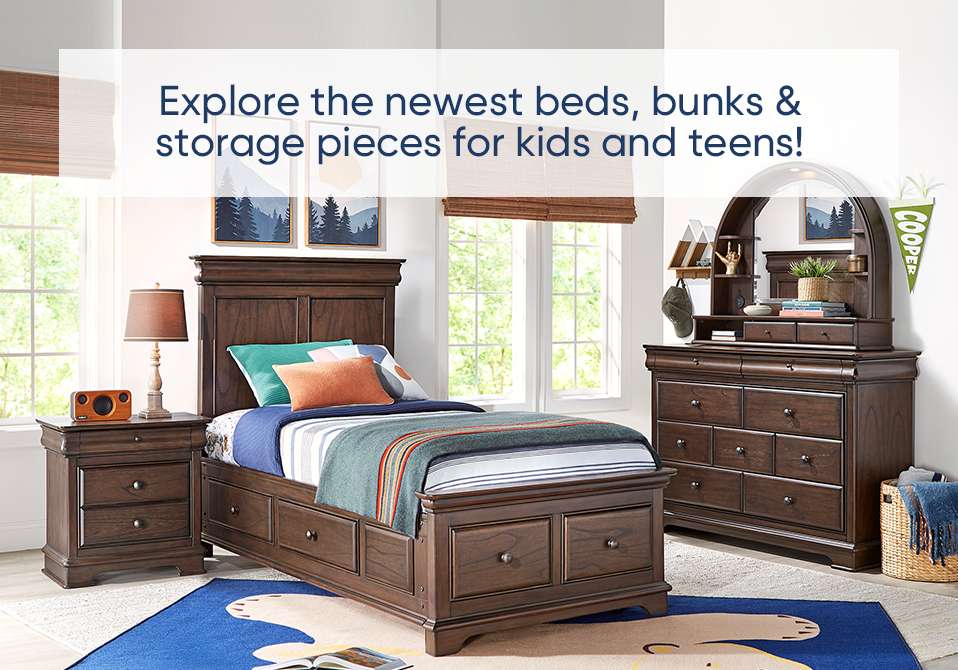 Explore the newest beds, bunks & storage pieces for kids and teens!
