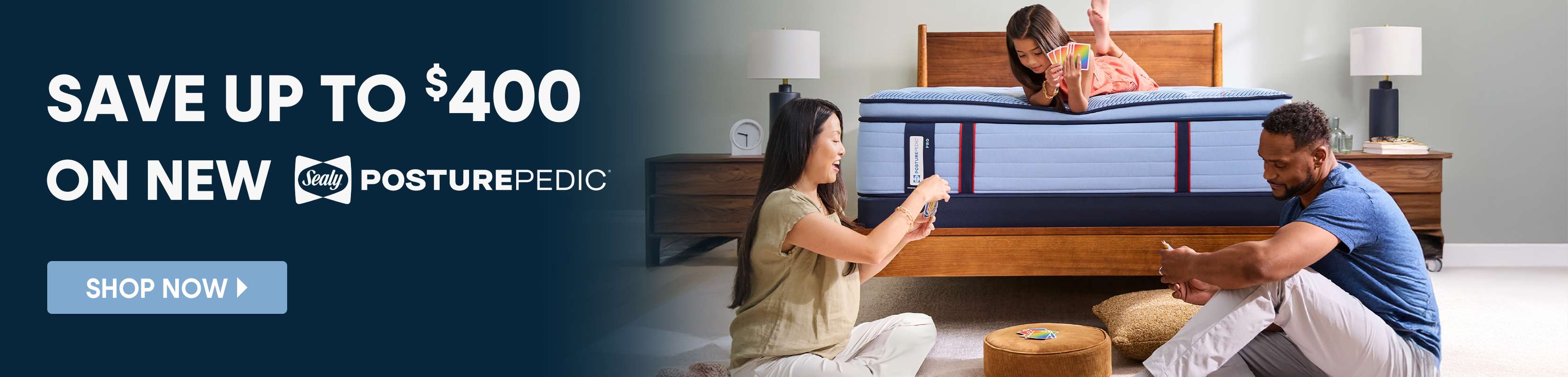 Save up to $400 on new Sealy Posturepedic. Shop Now.
