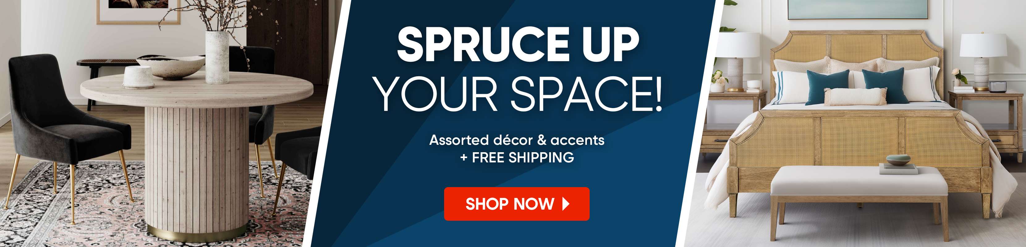 Spruce up your space! Assorted décor & accents + FREE SHIPPING. Shop now.
