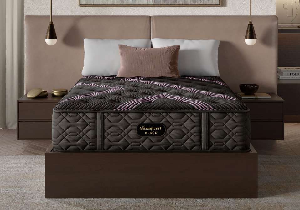 Beautyrest Black mattress.
