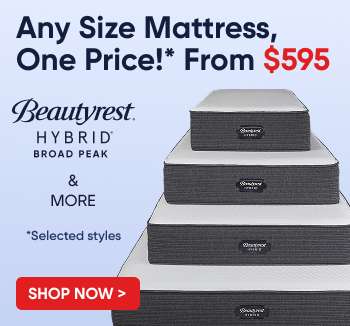Mattress sale: Any size for $595 from Beautyrest.