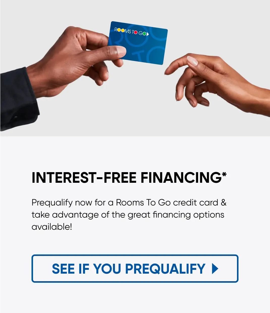Interest Free Financing - Prequalify Now