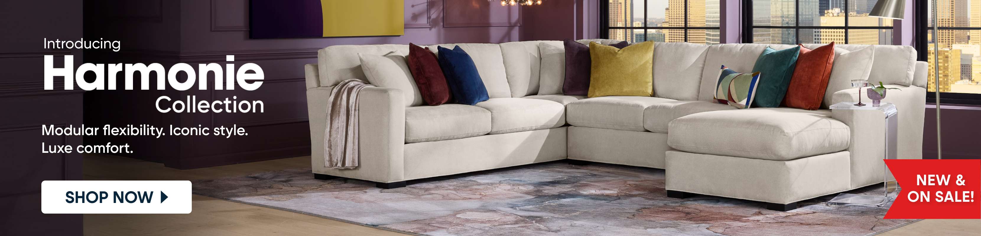 Introducing Harmonie Collection. Shop now. New & on sale!
