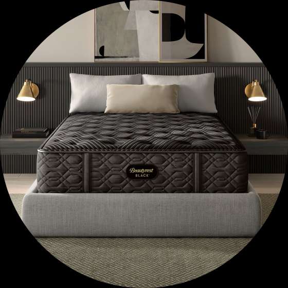Beautyrest Black mattress.
