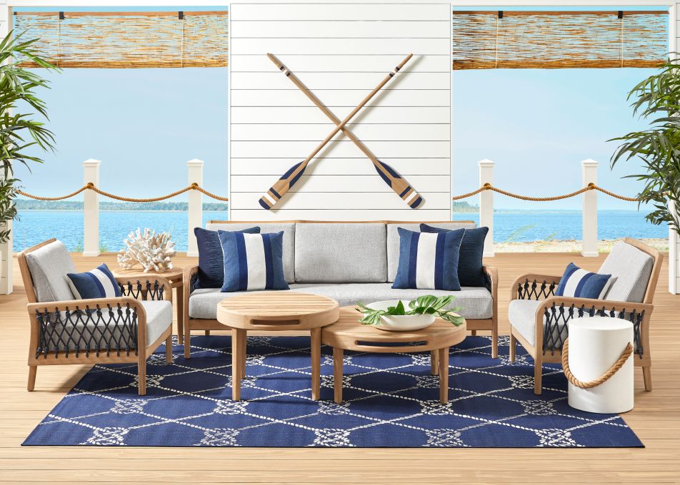 Patio Sofa and Loveseat Sets