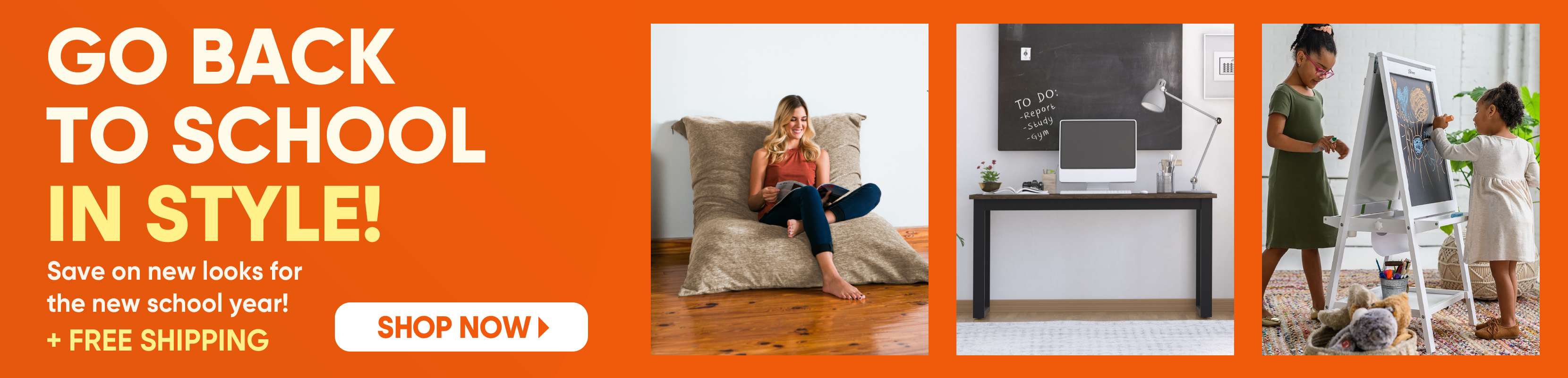 GO BACK TO SCHOOL IN STYLE! Save on new looks for the new school year! + FREE SHIPPING. Shop Now.
