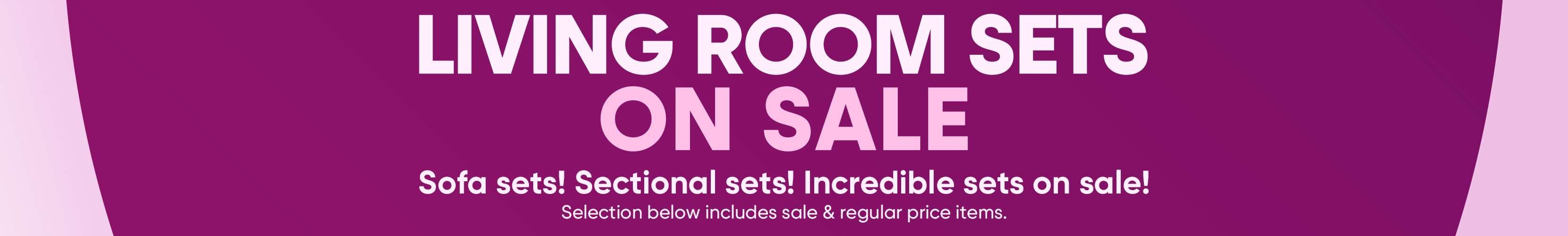 LIVING ROOM SETS ON SALE. Sofa sets, sectional sets, and incredible sets on sale!