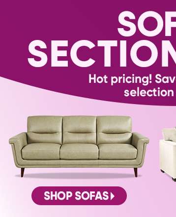 SOFA SECTION. Hot pricing! Save on a great selection. Shop sofas.
