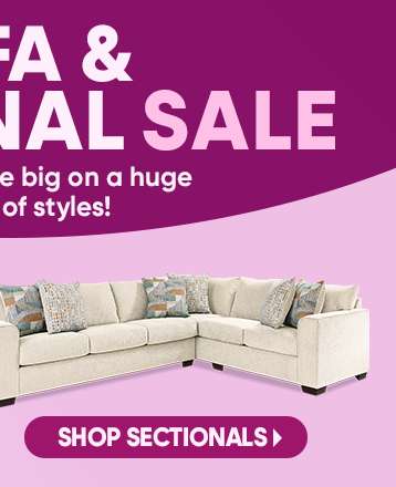 SOFA & SECTIONAL SALE. Shop sectionals.
