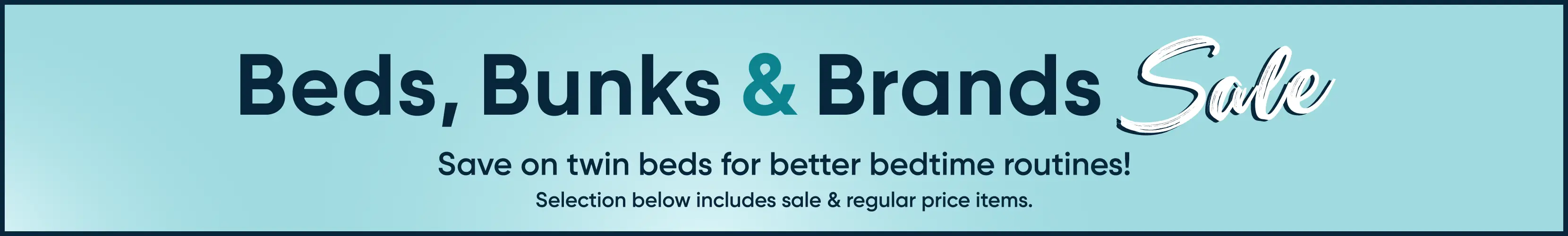 Beds, Bunks & Brands Sale: Save on twin beds for better bedtime routines! Selection below includes sale & regular price items.