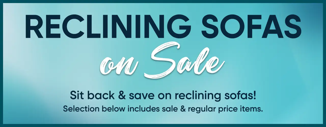 RECLINING SOFAS on Sale. Sit back & save on reclining sofas! Selection below includes sale & regular price items.