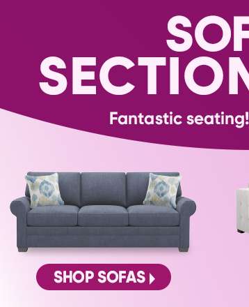 SOFAS SECTION. Shop sofas.
