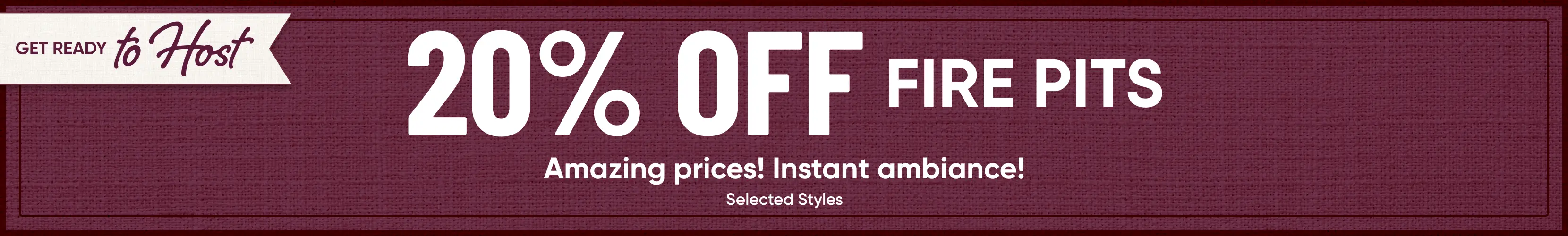 Fire Pit Sale. bring home the heat with huge patio savings! select styles. 