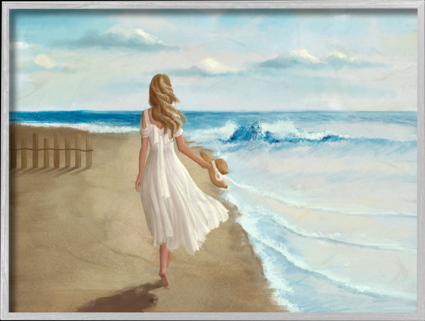 A Day by the Beach Artwork - Thumbnail - Image 1