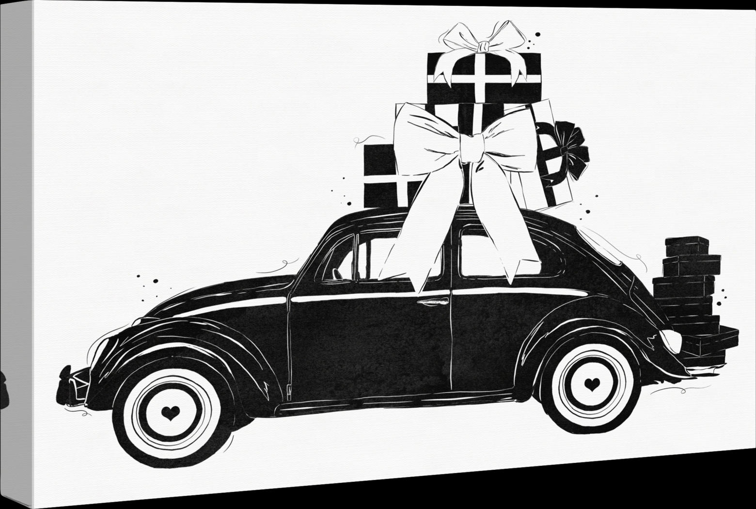 A Shopping Adventure Black Artwork - Thumbnail - Image 2