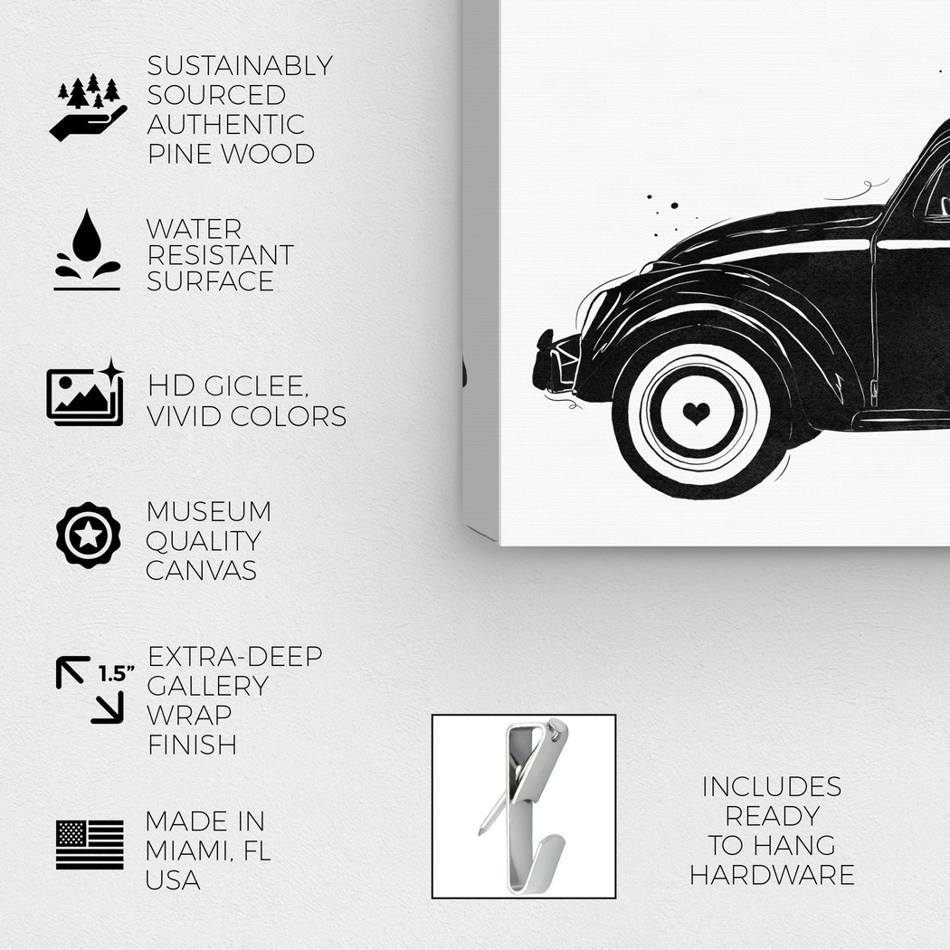 A Shopping Adventure Black Artwork - Thumbnail - Image 3